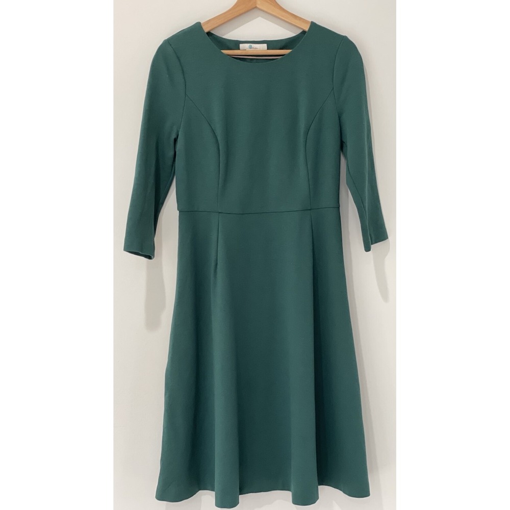Boden Teal Green Midi Dress